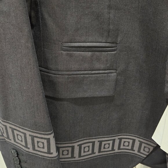 Versace Print Design Single-Breasted Blazer - Picture 4 of 16